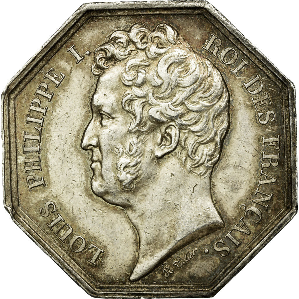 Frankreich, Token, Louis Philippe Ier, Notaires de l'Arrondissement de Bordeaux