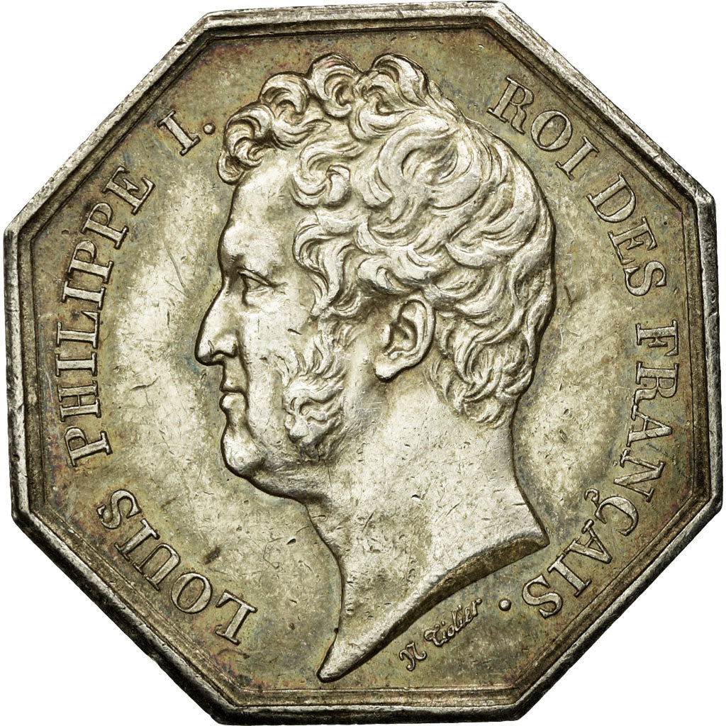 France, Token, Louis Philippe Ier, Notaires de l'Arrondissement de Bordeaux