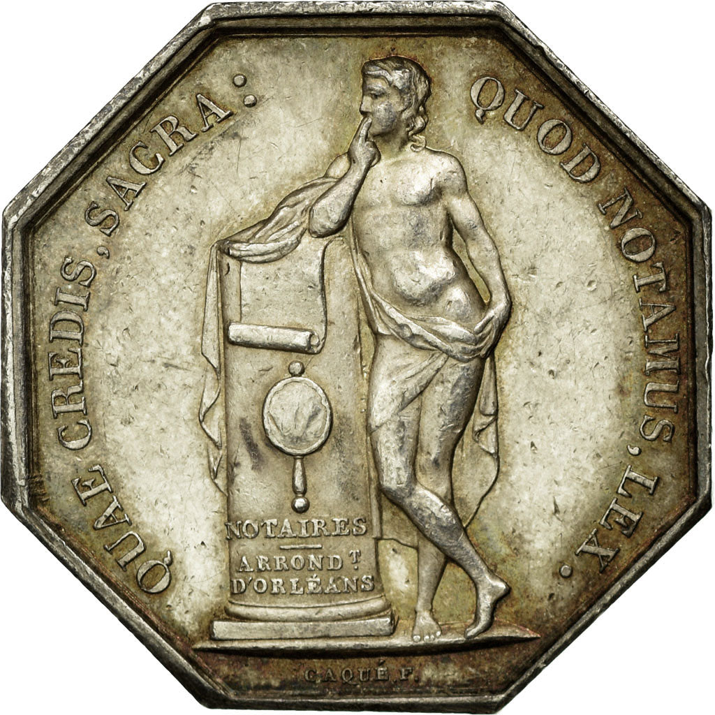 Francia, Token, Louis Philippe Ier, Notaires de l'Arrondissement d'Orléans