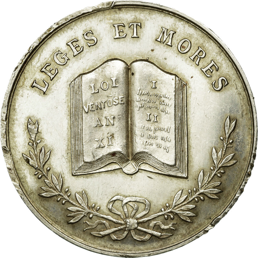 France, Token, Notaires de l'arrondissement de Langres, AU(50-53), Silver