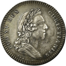 Frankrijk, Token, Louis XV, Conseillers du Roi et Notaires, 1720, PR+, Zilver
