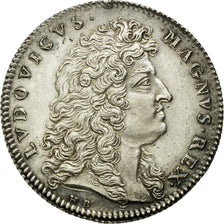 France, Token, Louis XIV, Conseillers du Roi et Notaires, 1683, MS(63), Silver
