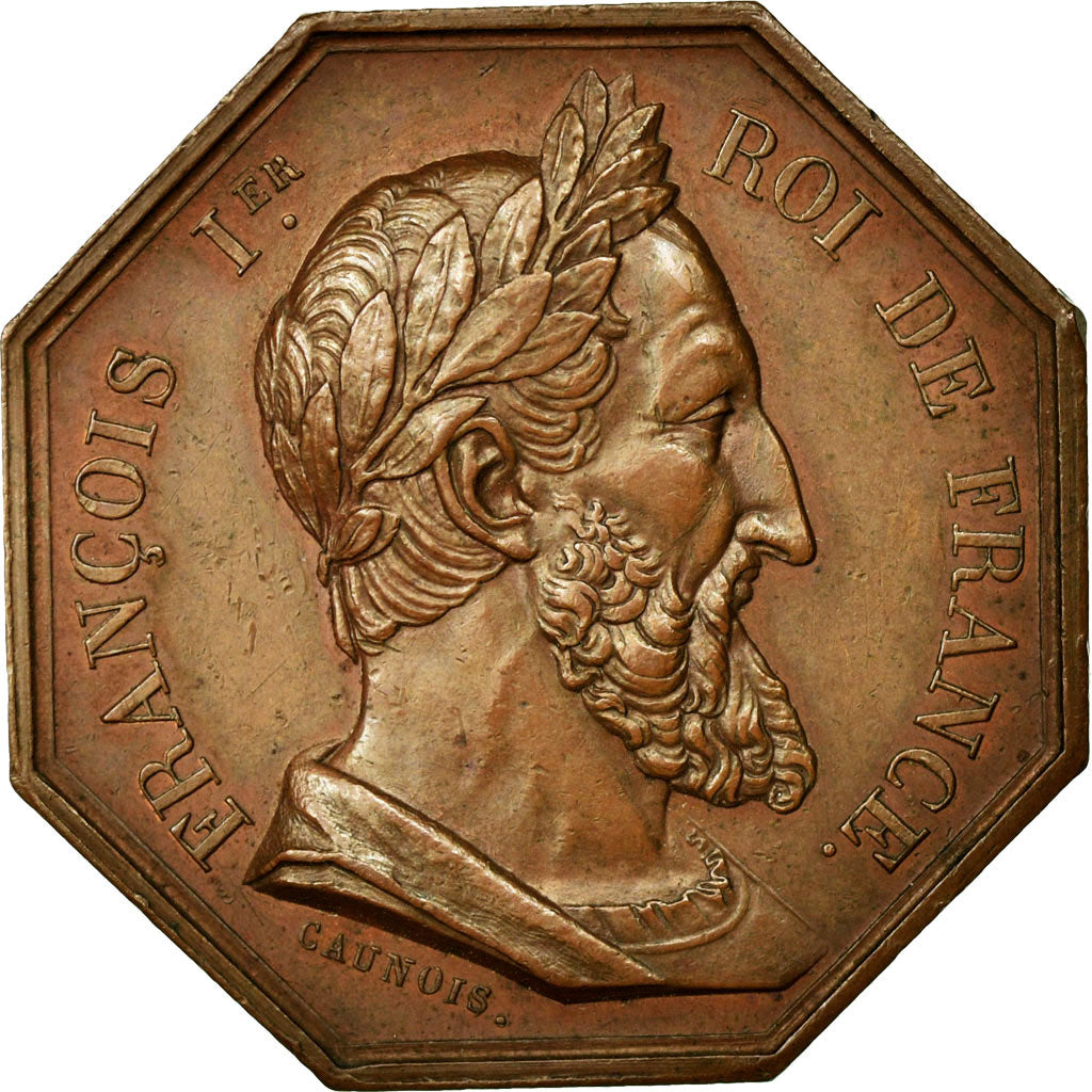 France, Jeton, François Ier, Chambre des Notaires de Vitry-le-François