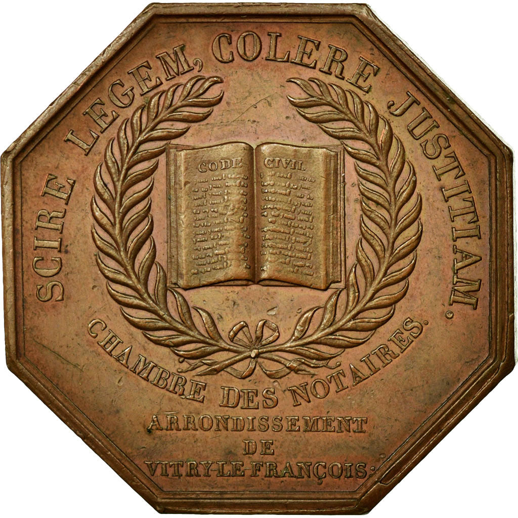 France, Jeton, François Ier, Chambre des Notaires de Vitry-le-François