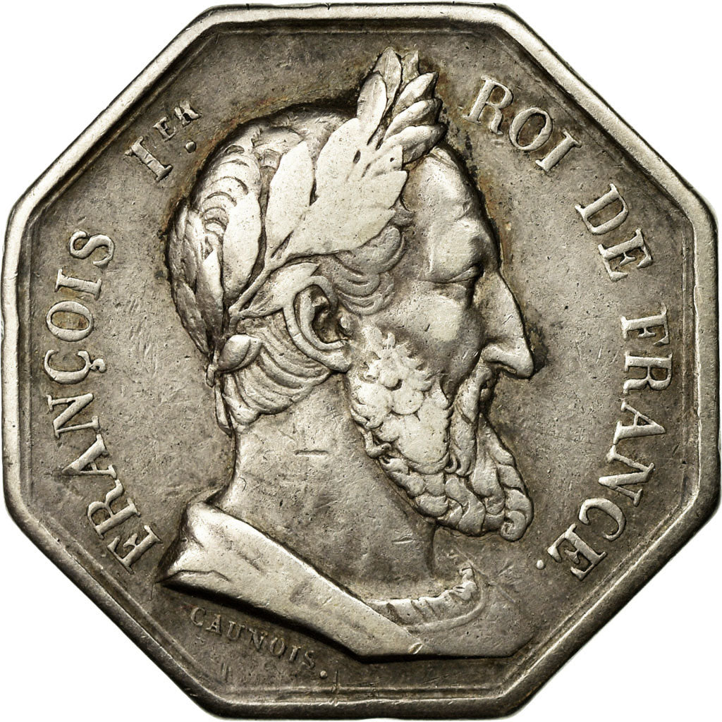 Francia, Token, François Ier, Chambre des Notaires de Vitry-le-François
