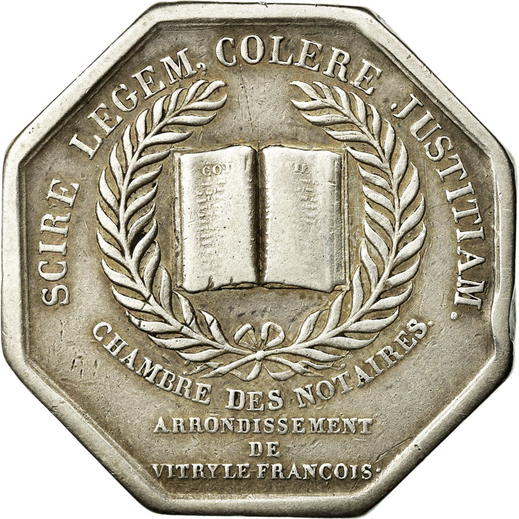 Francia, Token, François Ier, Chambre des Notaires de Vitry-le-François