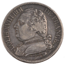 Francia, Napoléon I, 5 Francs, 1815, Perpignan, BB, Argento, KM:704.7, Gadou...