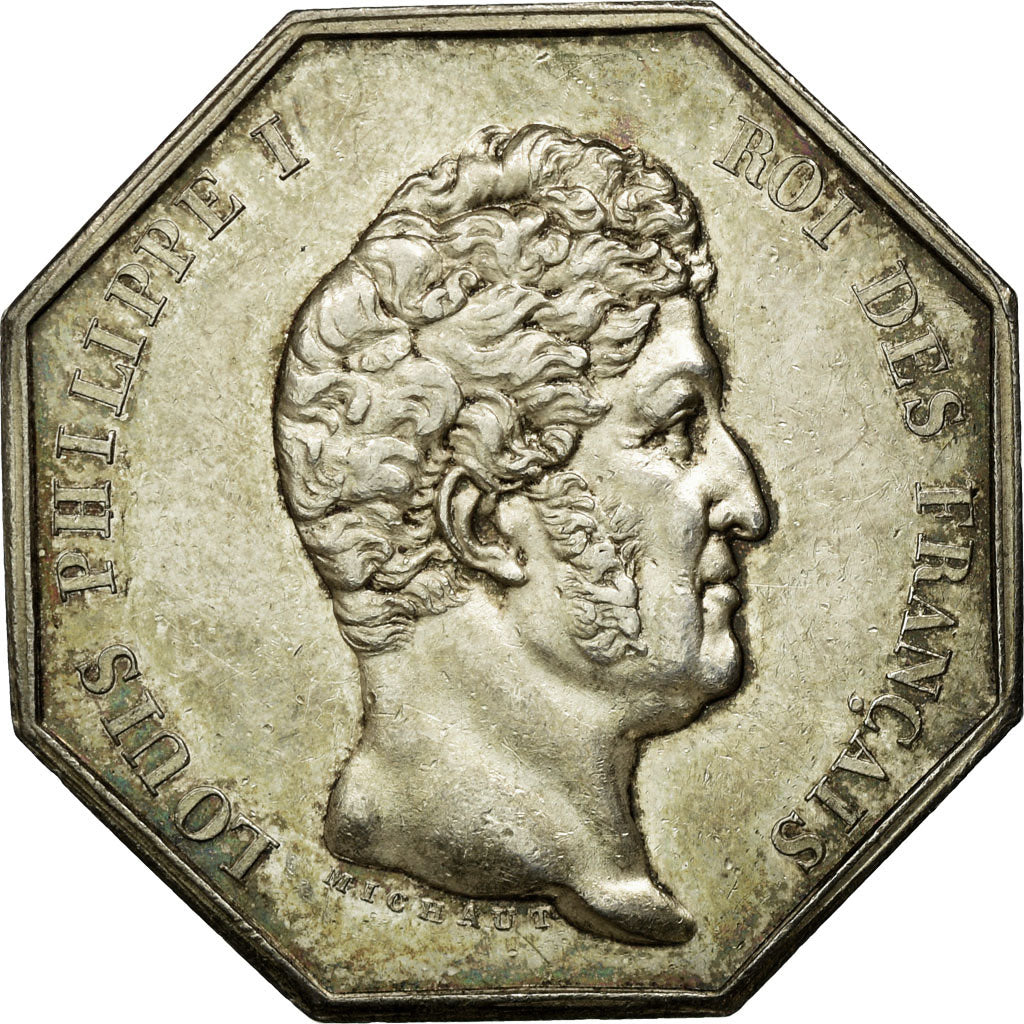 France, Token, Louis Philippe Ier, Compagnie des Notaires de Paris, Michaut