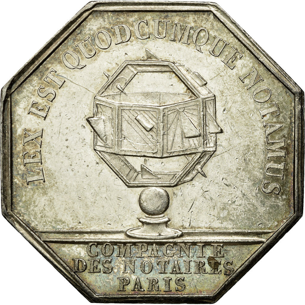 France, Token, Louis Philippe Ier, Compagnie des Notaires de Paris, Michaut