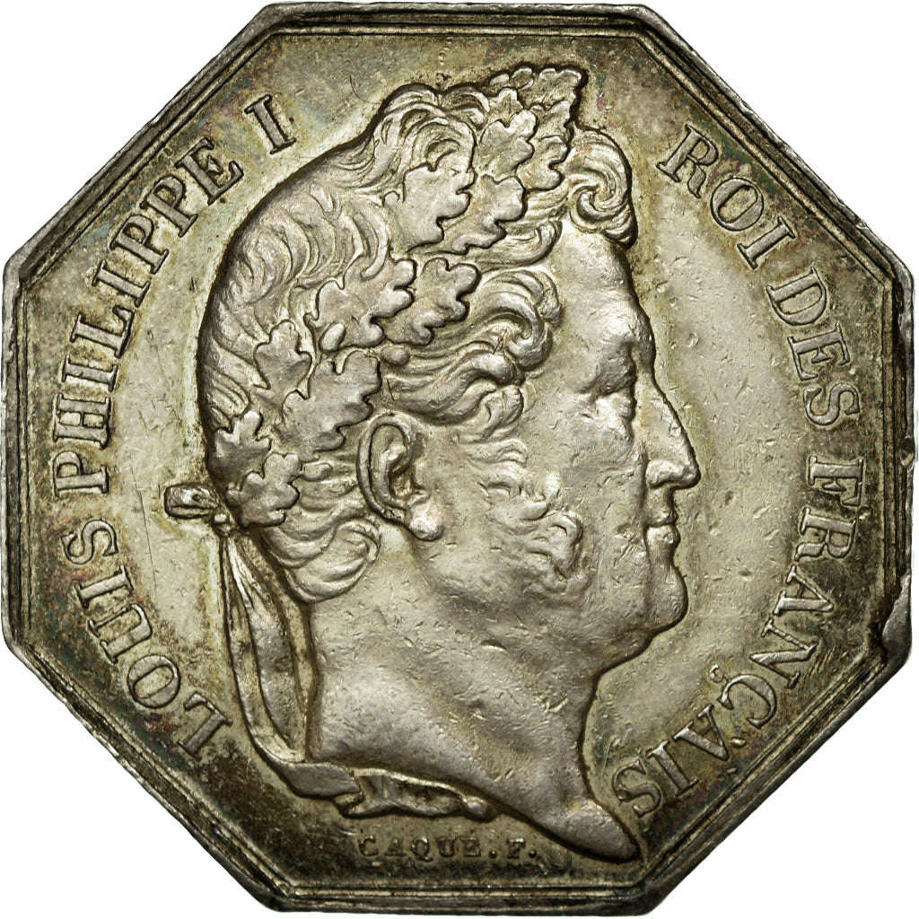 Francia, Token, Louis Philippe Ier, Notaires de l'Arrondissement de Dieppe