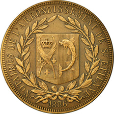 France, Token, Notaires de l'Arrondissement de Saint-Etienne, 1813, MS(63)