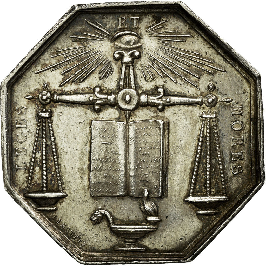 France, Token, Notaires de l'Arrondissement de Nogent-sur-Seine, Pingret