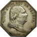 Francia, Token, Louis XVIII, Notaires de l'Arrondissement de Senlis, Oise
