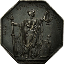 França, Token, Compagnie des Notaires de Marseille, 1890, Michaut, AU(55-58)