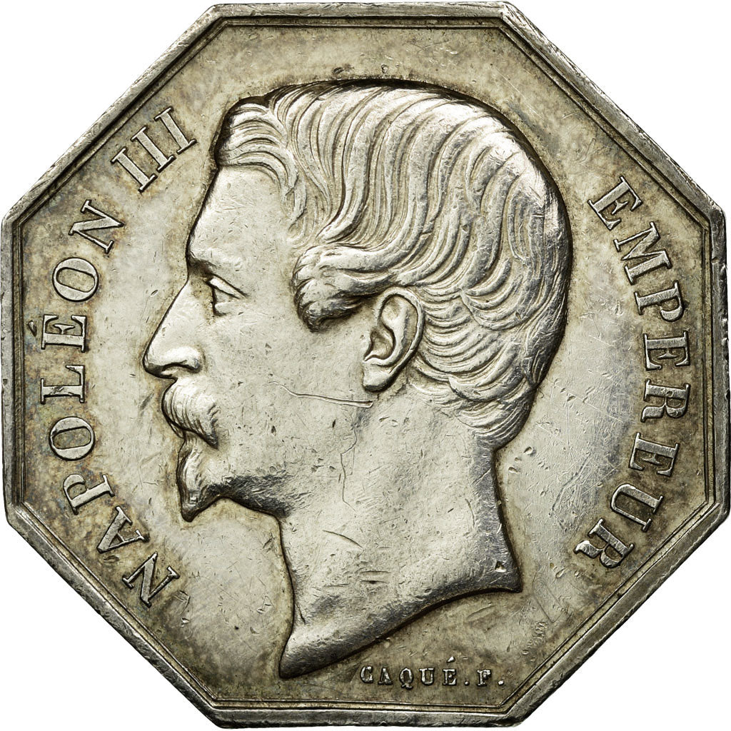 France, Token, Napoléon III, Notaires de l'Arrondissement de Versailles, Barre