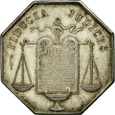France, Token, Notaires de l'Arrondissement de Pontoise, 1877, Borrel.A