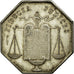 France, Token, Notaires de l'Arrondissement de Pontoise, 1877, Borrel.A