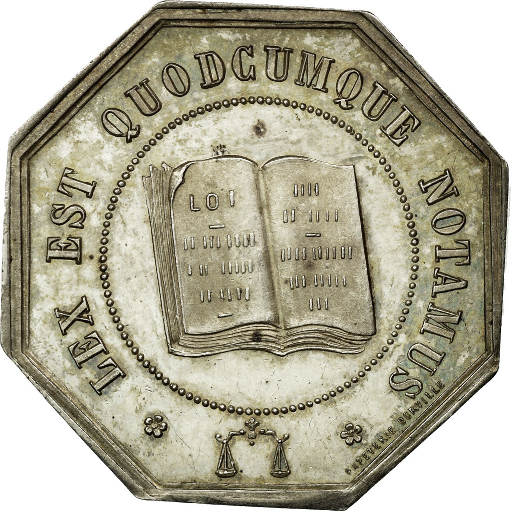França, Token, Notaires de l'Arrondissement de Sedan, Ardennes, AU(55-58)
