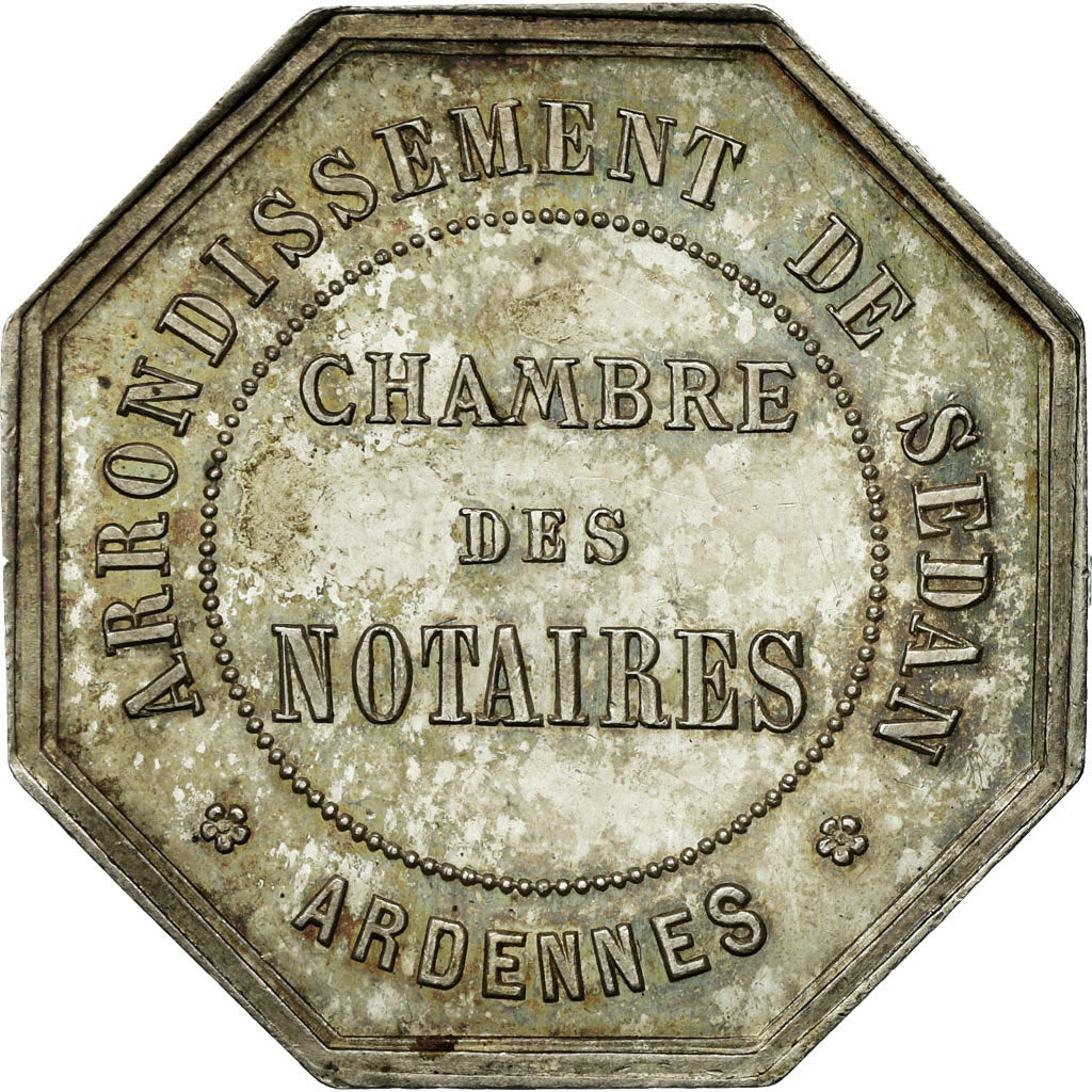 França, Token, Notaires de l'Arrondissement de Sedan, Ardennes, AU(55-58)