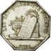 Francja, Token, Notaires de l'Arrondissement d'Auxerre, 1838, Caqué, AU(55-58)
