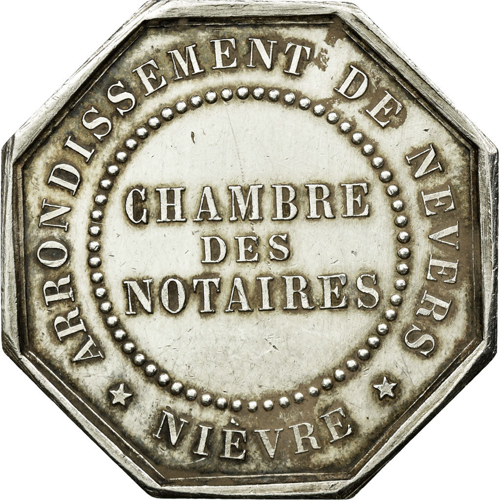 Francia, Token, Notaires de l'Arrondissement de Nevers, Nièvre, Borrel.A, SPL-