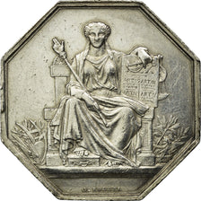 France, Token, Compagnie des Notaires de Paris, Borrel.A, AU(50-53), Silver