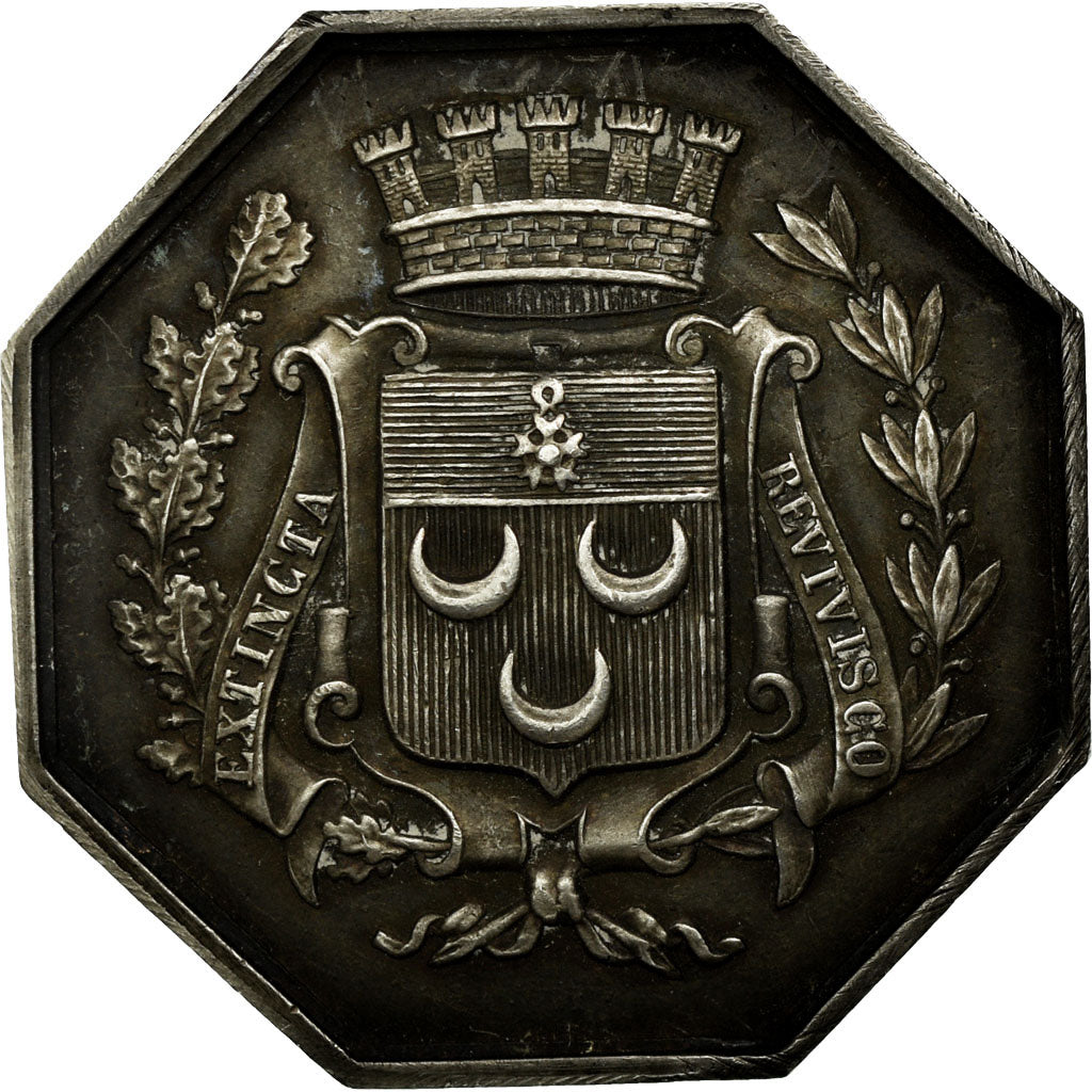 France, Jeton, Notaires de l'Arrondissement de Châteaudun, SUP, Argent