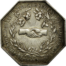France, Token, Notaires de l'Arrondissement de Provins, Seine et Marne, 1824