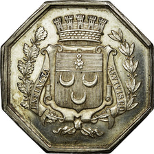 France, Token, Notaires de l'Arrondissement de Châteaudun, AU(55-58), Silver