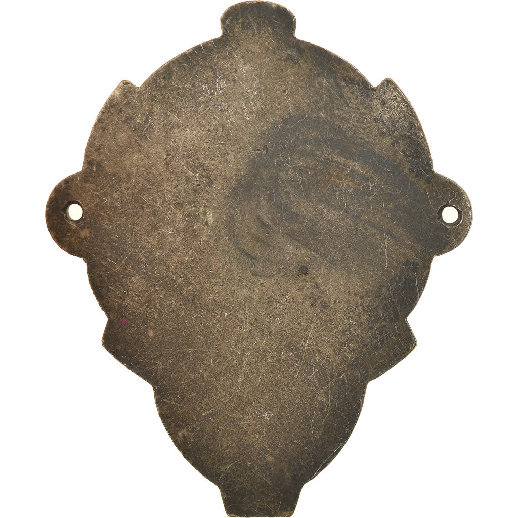 Belgium, Medal, Ville de Knocke, Geography, AU(50-53), Silvered bronze