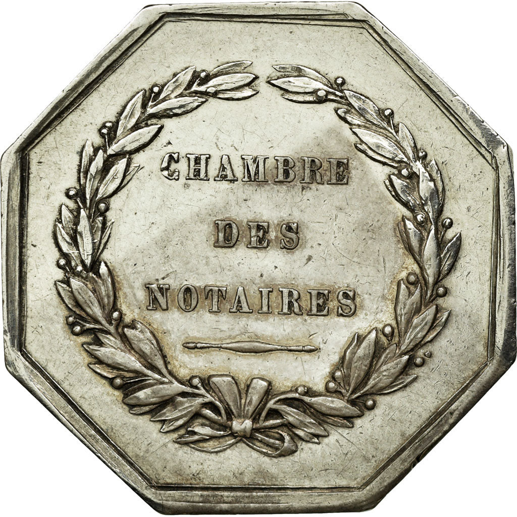 Francia, Token, Notaires de l'Arrondissement d'Epernay, Marne, SPL-, Argento