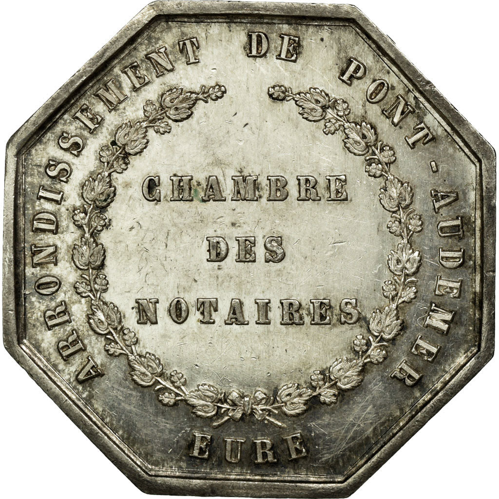Francia, Token, Notaires de l'Arrondissement de Pont-Audemer, Eure, SPL-