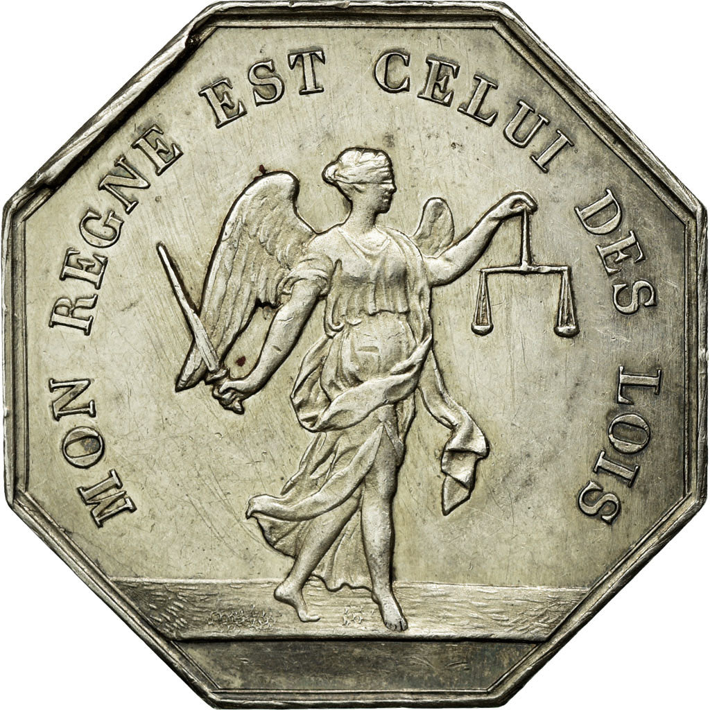 France, Jeton, Notaires de l'Arrondissement de Domfront, Orne, SUP, Argent