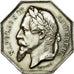 França, Token, Napoléon III, Notaires de l'Arrondissement d'Orléans, Oudiné