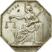 Francia, Token, Notaires de l'Arrondissement de Chinon, Indre et Loire, Caqué