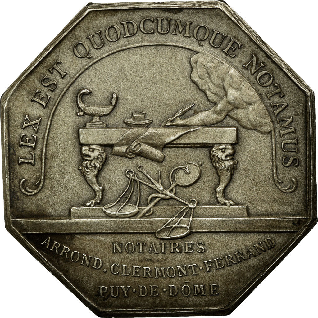 Frankrijk, Token, Notaires de l'Arrondissement de Clermont-Ferrand, Barre, PR