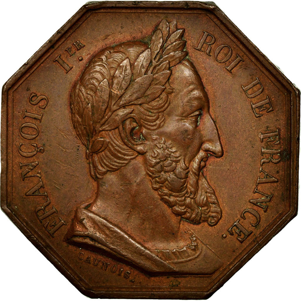 France, Jeton, François Ier, Chambre des Notaires de Vitry-le-François