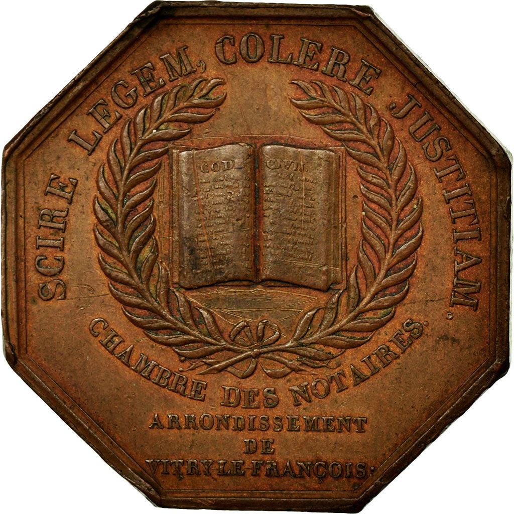 France, Jeton, François Ier, Chambre des Notaires de Vitry-le-François