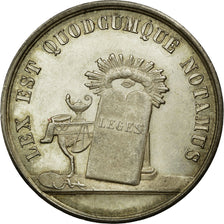 France, Token, Notaires de l'Arrondissement de Laon, Aisne, AU(55-58), Silver