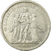 Moneta, Francia, Hercule, 5 Francs, 1871, Paris, BB, Argento, Gadoury:744
