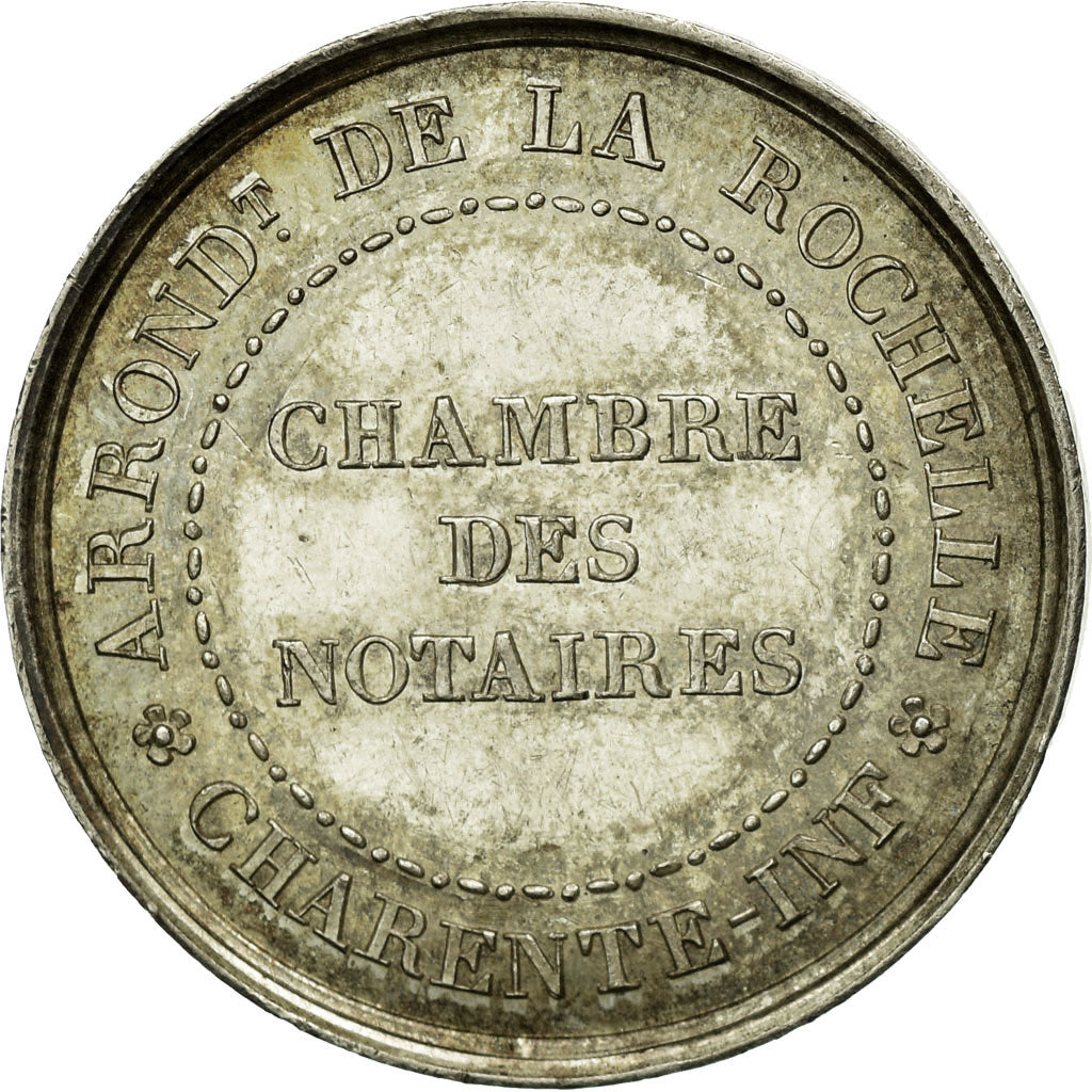 France, Token, Louis-Philippe Ier, Notaires de l'Arrondissement de La Rochelle