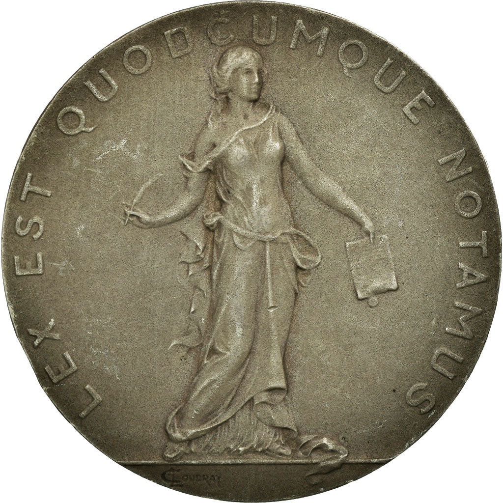 France, Token, Notaires d'Amiens, Chambre de Discipline, Coudray, AU(55-58)