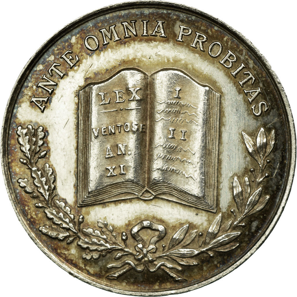 Francia, Token, Notaire de l'Arrondissement de Rochefort, SPL, Argento