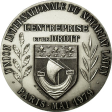 France, Jeton, Union Internationale du Notariat Latin, Paris, 1979, Mauviel