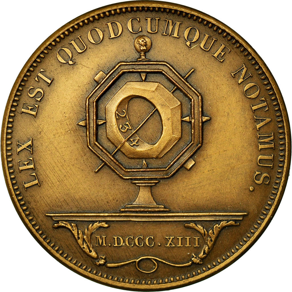 Francia, Token, Notaires de l'Arrondissement de Saint-Etienne, 1886, SPL