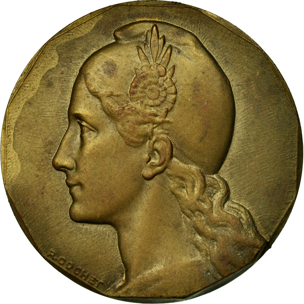 Frankrijk, Token, Notaires du Département de la marne, Cochet, PR, Bronze