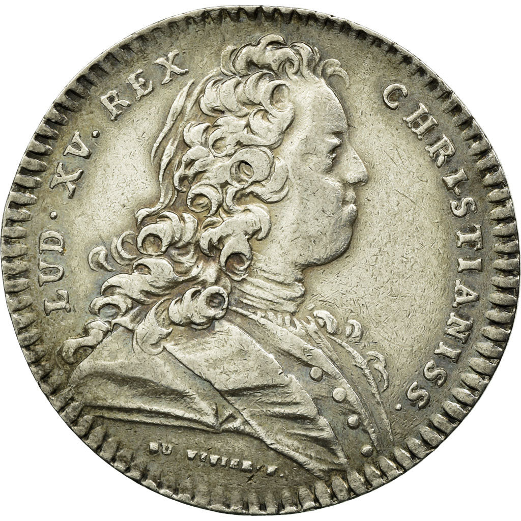 Frankreich, Token, Louis XV, Conseillers du Roi et Notaires, 1720, SS+, Silber