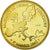 Francia, medalla, Naissance de l'Euro Fiduciaire, 2002, SC+, Copper Gilt