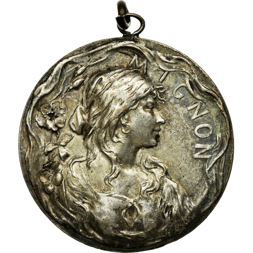 France, Medal, Opéra Garnier, Mignon, AU(50-53), Silvered bronze