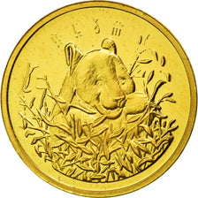 France, Medal, Panda, MS(65-70), Gold